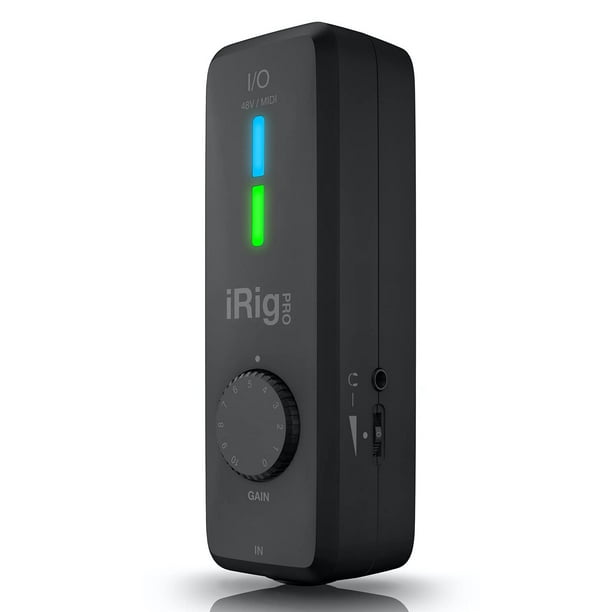 Interfaz de audio IK Multimedia iRig Pro I/O para iPhone, iPad, Mac