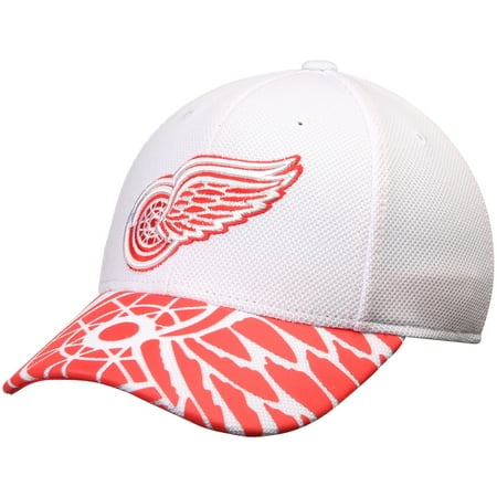 UPC 887783481550 product image for Detroit Red Wings Reebok Face Off Draft Flex Hat - White | upcitemdb.com