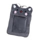 thumbnail image 3 of Portatarjetas de peluche con llavero de álbum, tarjetero para tarjetas de crédito y de identificación para mujer Gris, 3 of 7
