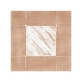 thumbnail image 4 of The Tile Life Reina Terracotta 8" x 8" Buffalo Porcelain Tile Sample, 1 Piece, 4 of 22