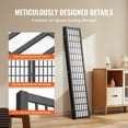thumbnail image 5 of Japanese Wood Folding Room Divider 4 Panel Privacy Screen Portable Partition for Home Office Restaurant Bedroom Decoration, 5 of 6