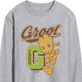 thumbnail image 3 of Marvel Guardians of the Galaxy - Groot Collegiate - Men's Long Sleeve Graphic T-Shirt, 3 of 5