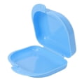 thumbnail image 3 of 2 unidades de estuche protector bucal dental, contenedor de retenedores de ortodoncia con orificios de ventilación, soporte para dentaduras postizas, caja alineadora transparente para el hog, 3 of 5