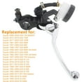 thumbnail image 2 of PET-U 7/8 Brake Front Brake Master Cylinder Levers Pump Replacement for 1981-2020 Suzuki GSX 600F 250R GSX-R 125 400R SFV 650 Gladius SV 650 (Right Side), 2 of 6