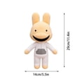 thumbnail image 2 of Animal Hospital Intern Plush Toy Soft Stuffed Game Character Doll for Fans Gift Home Office Decoration Colorful Plushie Collection Figure, 2 of 2
