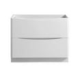 thumbnail image 2 of Fresca Tuscany 40" Free Standing Modern Wood Bathroom Cabinet in Glossy White, 2 of 4