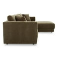 thumbnail image 3 of Moe's Home Collection Bryn Sectional Right Heritage Cedar Green Fabric, 3 of 6