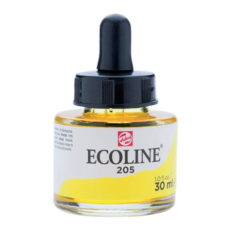 UPC: 8712079406950 | Ecoline Liquid Watercolour 30ml Jar Lemon Yellow