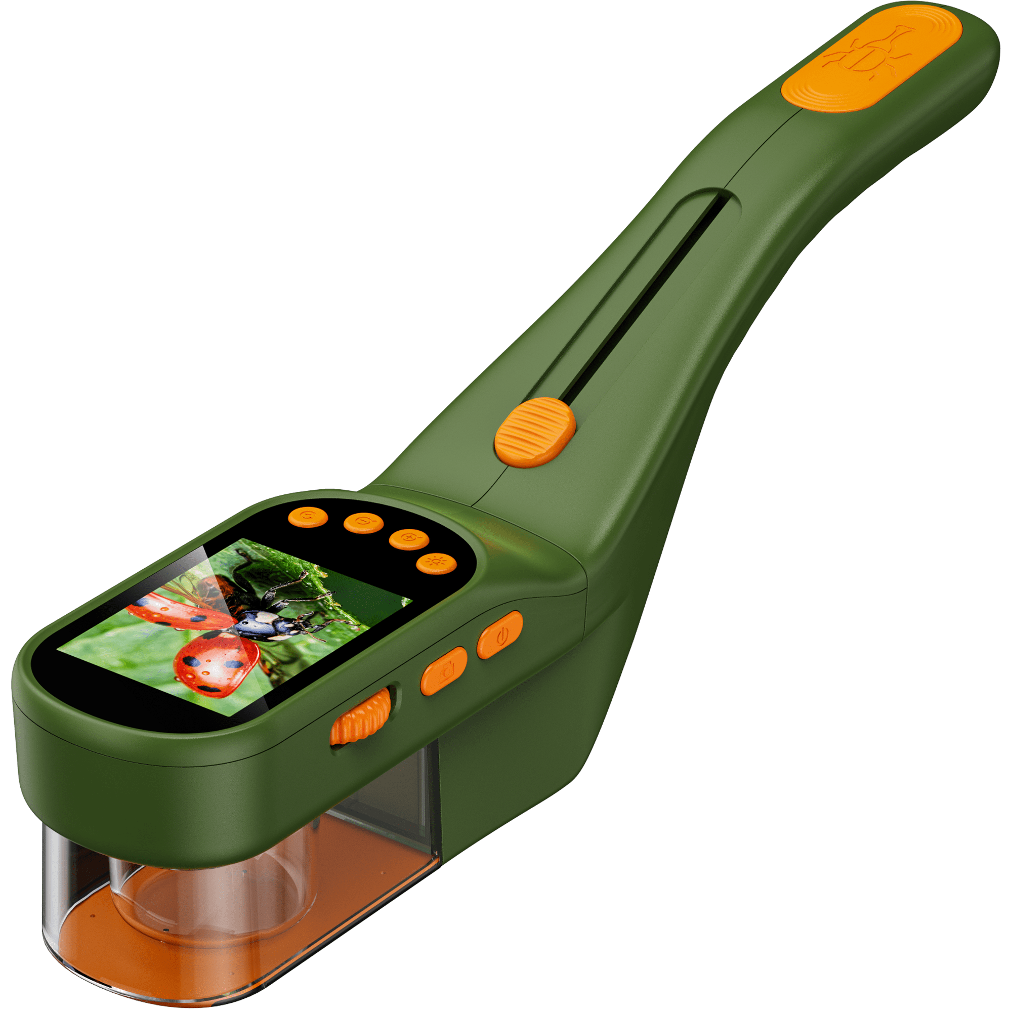 USCAMEL Kids Natural Specimen Observation Kit 2.4 Screen Handheld Science Camera with Photo & Video Recording Rechargeable Portable STEM Exploration Toy for Kids