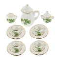thumbnail image 1 of Juego de té para casa de muñecas, Mini tazas de té y platillos, decoración para casa de muñecas, accesorios para casa de muñecas, recuerdo de fiesta de té, 1 Juego, 1 of 5