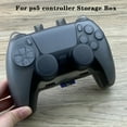 thumbnail image 3 of Étui Rigide Transparent de Protection Compatible avec PlayStation 5 Slim, Manette et Accessoires - Boîte Organisatrice de Rangement de Voyage Portable, 3 of 7