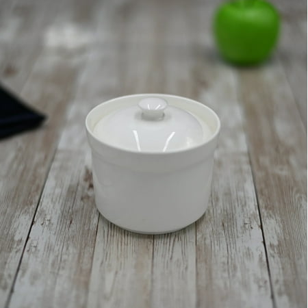 

White 4 inch | 10 Cm 8 Fl Oz | 250 Ml Soup Cup With Lid