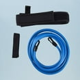 thumbnail image 4 of EeaseCA 1 Set Useful Swimming Resistance Belt Set Resistance Trainer Portable Sports Supplies Durable Sports Accessories Tools for Swimming Pool (Blue), 4 of 8
