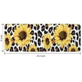thumbnail image 7 of Leopard Sunflower Pattern Kitchen Rug Mat,Kitchen Runner Rugs Non Skid Washable,Decorative Kitchen Floor Mats for Kitchen,Sink,Laundry,17"x47.2", 7 of 7