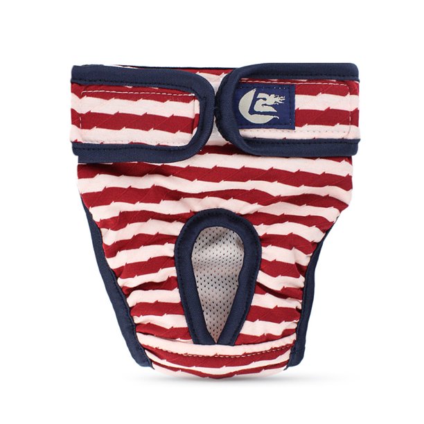 Wdftyju Pantalones fisiológicos a rayas Ropa interior para perros Período menstrual Pantalones sanitarios Wdftyju 5sb6mk3dh6rc2zb6D04