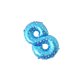 thumbnail image 3 of Advancent 16 pulgadas Tamaño grande Oro Plata Rosa Oro Número Globo Cumpleaños Decoraciones para fiestas de bodas Globos de aluminio Niño Niño Juguete Kits de decoración para fiestas impreso azul ocho, 3 of 6