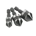 thumbnail image 3 of Chamfer 19mm 5 Flute Cutter Countersink Drill Bits Woodworking Drilling, 3 of 9