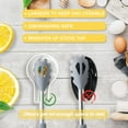thumbnail image 4 of HAPPY KIT Lemon Ceramic Spoon Rest for Kitchen Counter with Gift Box, 4 of 6