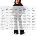 thumbnail image 4 of Ixbnca 2 Piece Outfits for Kids Girls Long Sleeve Hooded Sweatshirts High Waist Flare Pants Bow Fashion Clothes, 4 of 7