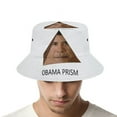 thumbnail image 5 of The Obama Prism Shadow Meme Bucket Hats for Women Men Travel Fashion Sun Cap Packable Outdoor Fisherman Hat, 5 of 6