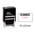 thumbnail image 1 of Shiny Date Stamper Self Inking With Scanned Text Ofiice Stationery Rubber Stamp S-826D, 1 of 1