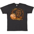 thumbnail image 3 of Inktastic I Love Fall Most of All Colorful Autumn Leaves T-Shirt, 3 of 5