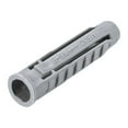 thumbnail image 4 of Unique Bargains 10X50mm Plastic Expansion Pipe Column Concrete Anchor Wall Plug Frame Fixings Tube Gray 24 pcs, 4 of 4