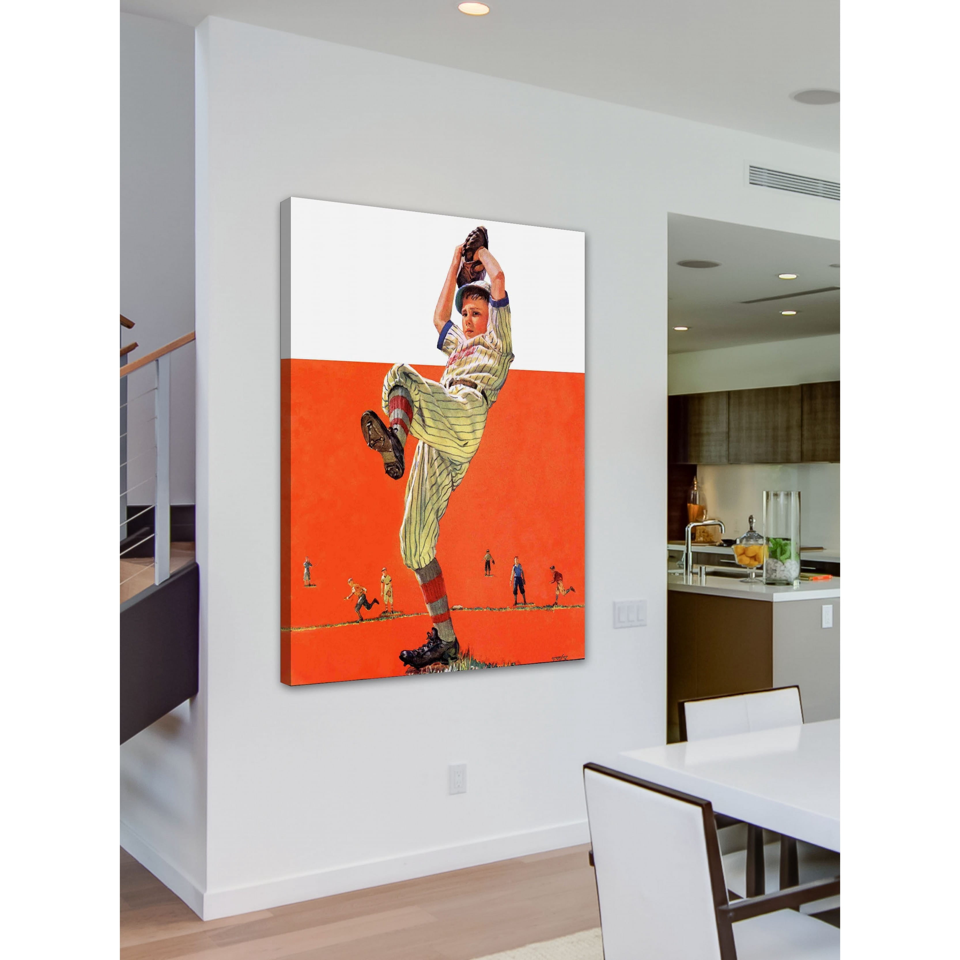 Marmont Hill The Windup by Eugene Iverd Painting Print on Canvas