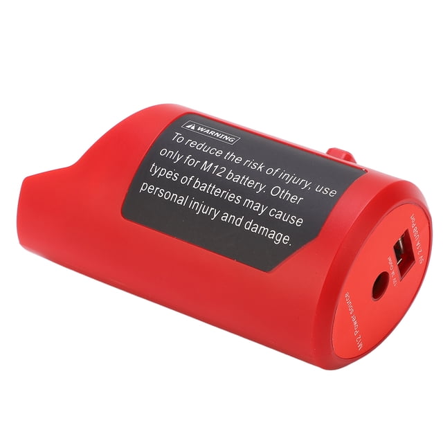 FUENTE DE ENERGIA M12 USB, Rendimiento ESTA Portátil Fit Perfect M12 Adaptador de Cargador USB Artesanía para El Trabajo en Interiores