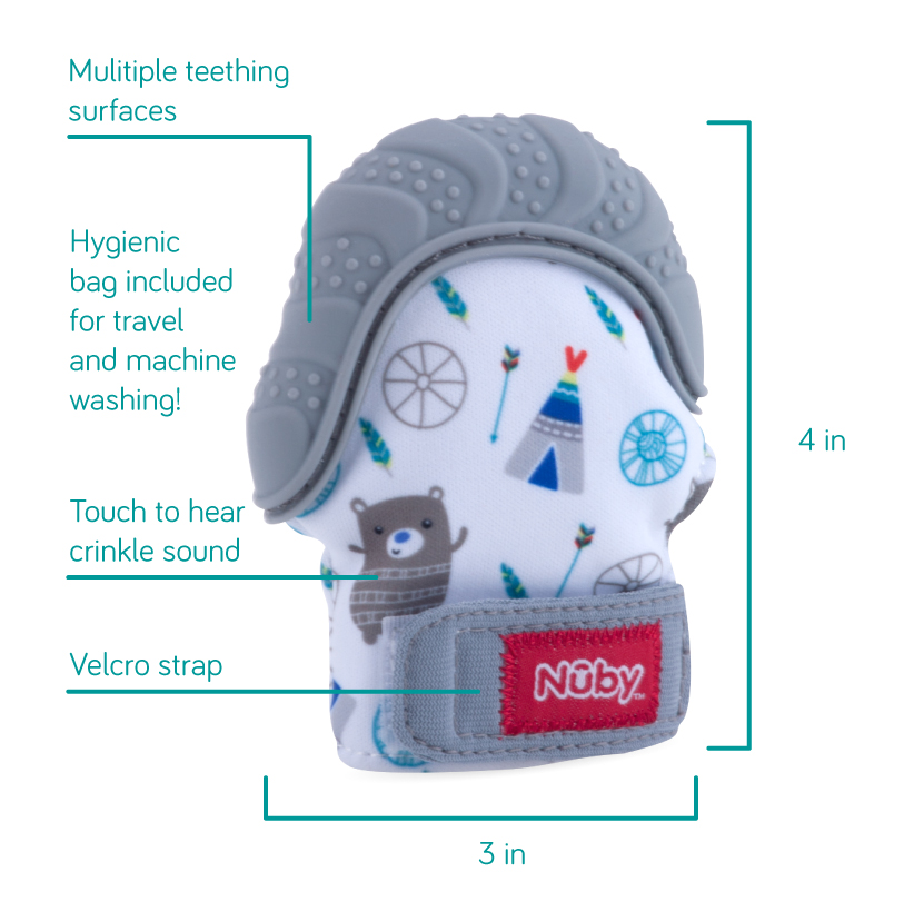 nuby teething glove
