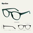 thumbnail image 2 of OPULIZE Unisex's Blue Light Reading Glasses 2 Pack, 2 of 6