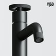 thumbnail image 4 of VIGO Cass Single Handle Single-Hole Bathroom Vessel Faucet in Matte Black-VG03030MB, 4 of 12
