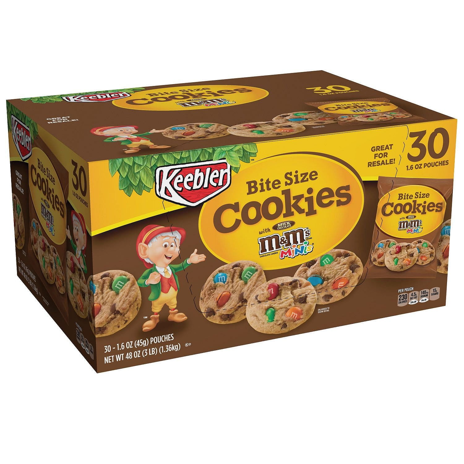 Keebler M&M Cookies, 3 Pound