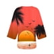 thumbnail image 5 of Cárdigan de manga larga para mujer, blusa informal estampada con bolsillo, abrigo tipo cárdigan para mujer, 5 of 5