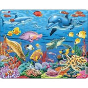Larsen Puzzles Coral Reef 35 Piece Children's Jigsaw Puzzle