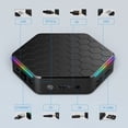 thumbnail image 5 of yeacher T95Z Plus Android 12.0 Smart TV Box with Allwinner H618 Chip, 6K Decoding, 4K Playback, Dual-Band WiFi6, Bluetooth 5.0, 4GB RAM, 32GB ROM, LED Display, US Version, 5 of 5