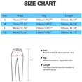 thumbnail image 3 of PEASKJP Means Jeans Athletic Fit High Waisted Stretch Drawstring Denim Joggers Pants, Green M, 3 of 5