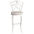 thumbnail image 4 of Hillsdale Furniture Avienne Metal Swivel Counter Stool White, 4 of 9