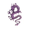 thumbnail image 2 of Eoperou Enamel Dripping Oil Brooch Chinese Landing Dragon Domineering Mighty Men's And Women's Coat Brooch Accessories, 2 of 8