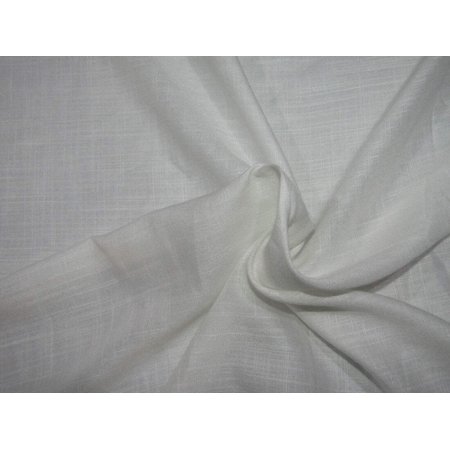 Tencel White Color with Slubs Fabric 44quot; wide