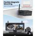 thumbnail image 3 of Cámara de Respaldo Inalámbrica AUTO-VOX Magnética 7.2" DVR 1080P, 3 of 7