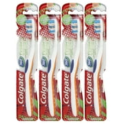 (4 pack) (4 Pack) Colgate 360 Fresh 'N Protect Kids Toothbrush, Soft- 1 Count
