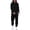 Black, variant on Sweatsuits for Men 2 Piece Men's Jogging Tracksuit Set Hoodie Casual Athletic Long Sleeve Zipper Suit Set Men's Casual Outfits