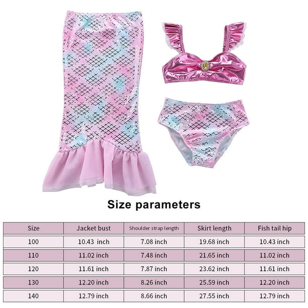 Mermaid swimsuit walmart hotsell