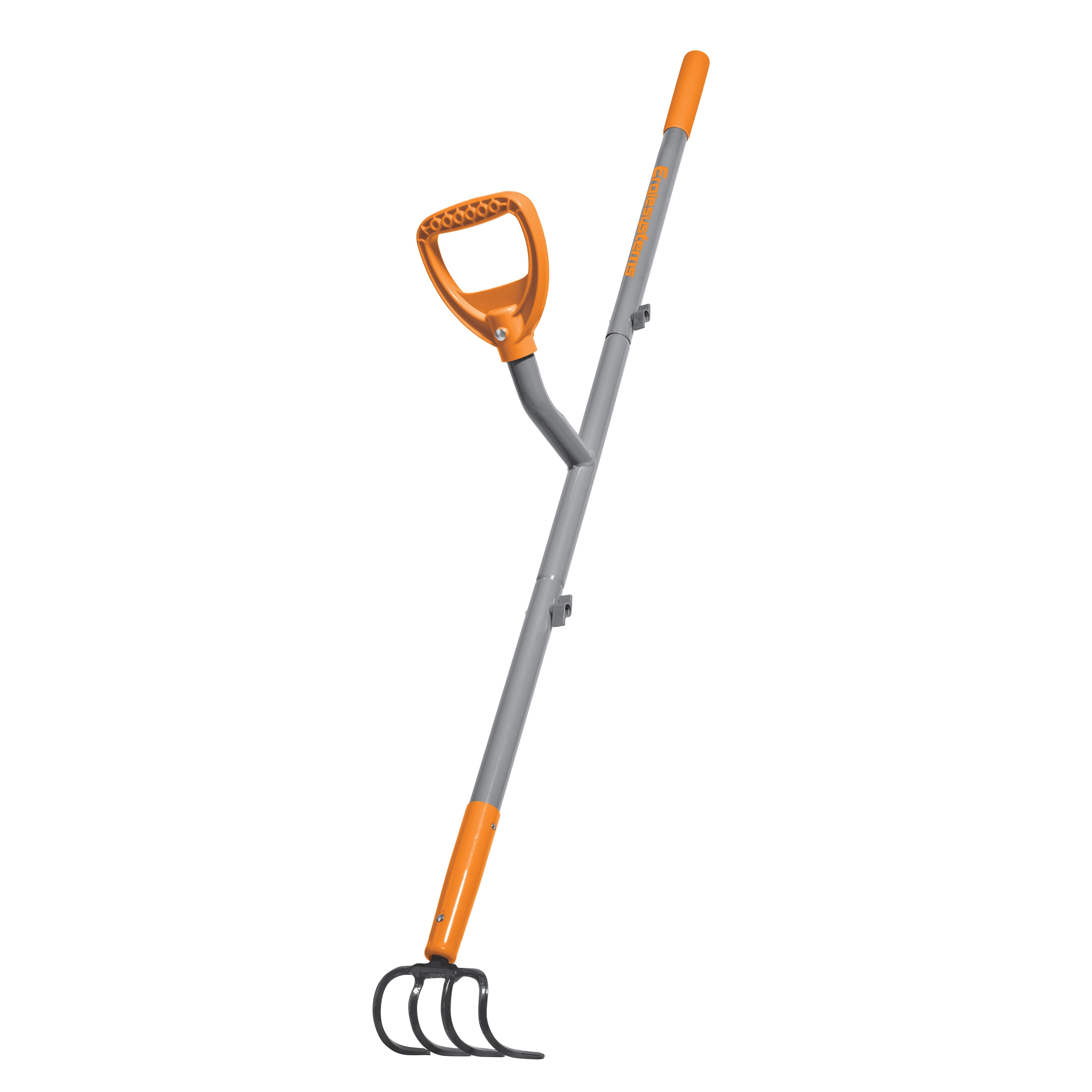Ergie Systems 54-in Steel Shaft Soil Cultivator, 4 Tines