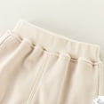 thumbnail image 4 of KYAIGUO Kids Toddler Spring Fall Sweatpants Active Pants for Boys,Baby Fleece Jogger Pants Cute Casual double layered plush Elastic Waist Spring Fall Trousers for 1-7Years, 4 of 9
