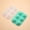 Green, variant on Orangide Reusable Ice Tray With Lid For Ice Mold Glass Tumblers Cocktails Whiskey Drinks And Coffee Silicone 6 Cell Rose Shape Easy Release