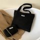 thumbnail image 2 of Bolso Hobo sólido para mujer bolso cruzado de gran capacidad y bolso de viaje holgado, 2 of 9