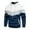 02White, variant on guisaled Men's Hoodies Novelty Color Block Fleece Casual Pullover Tops Fall Winter Long Sleeve Casual Sweatshirts with Drawstring