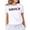 White-25, variant on Breast Cancer Survivor Pink Ribbon T-Shirt for Women, Strength Hope Awareness Short Sleeve Graphic Shirt